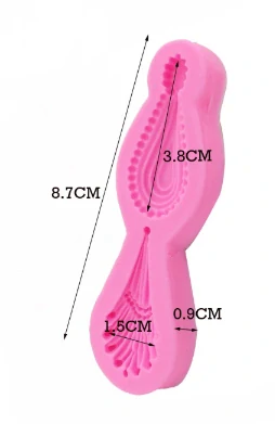 Silikónová forma ORNAMENTY 04
