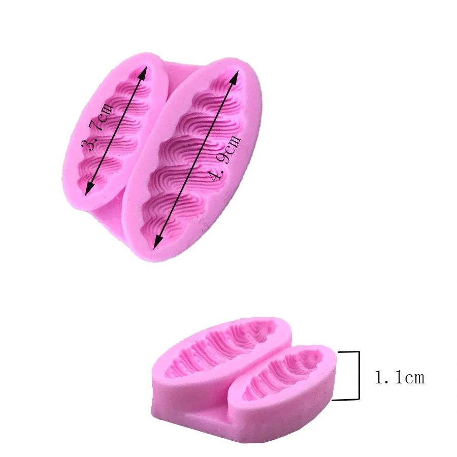 Silikónová forma Mušličky