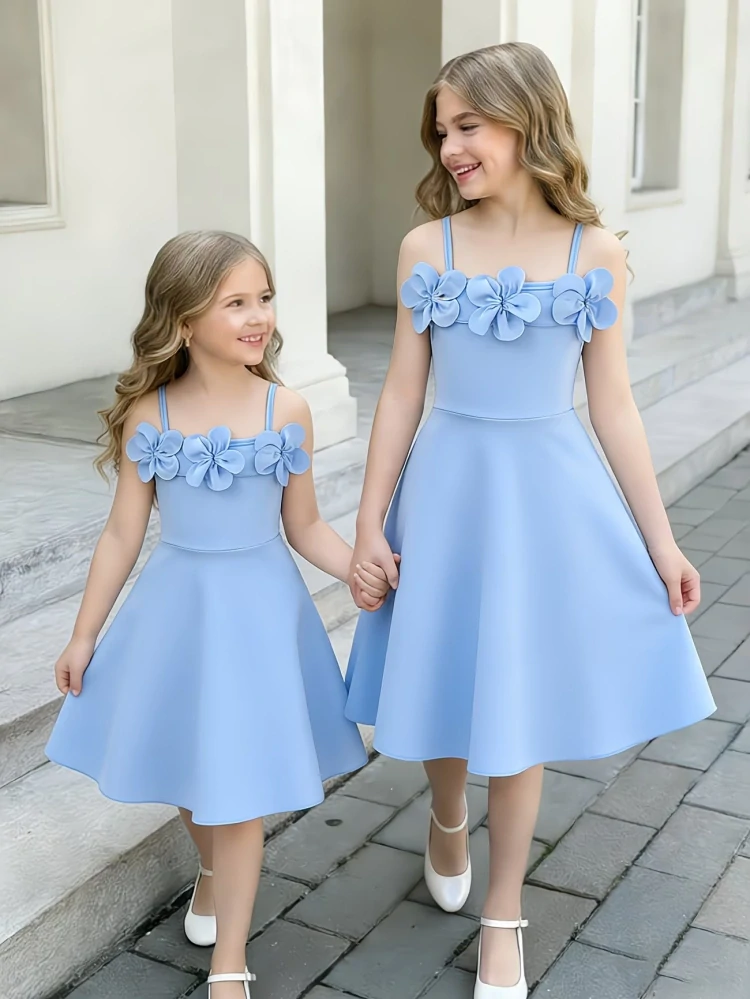 Dievčenské  šaty model KVETKA veľ.92-122 (3-7r.)