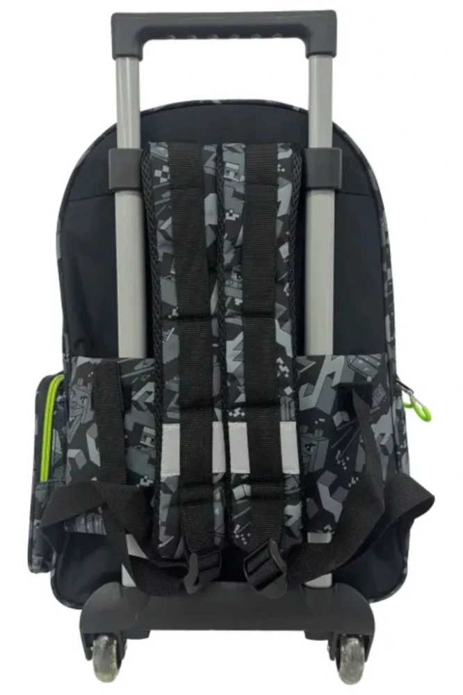 Školská taška na ťahanie MINECRAFT camo 46cm