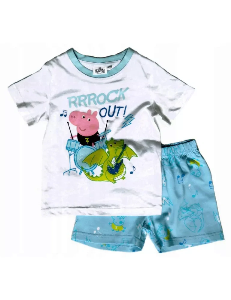 Krátke pyžamo PEPPA PIG rock 01 - 3r.