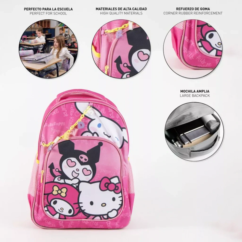 Školská taška HELLO KITTY friends 42cm