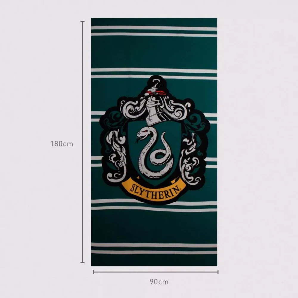 Osuška 90x180 HARRY POTTER slizolin - rýchloschnúca