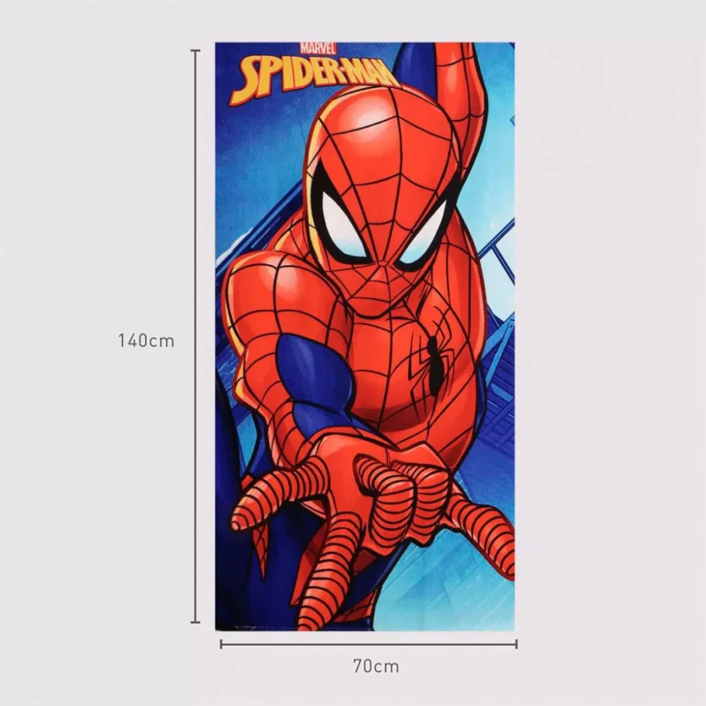 Osuška 70x140 SPIDERMAN hero (rýchloschnúca)