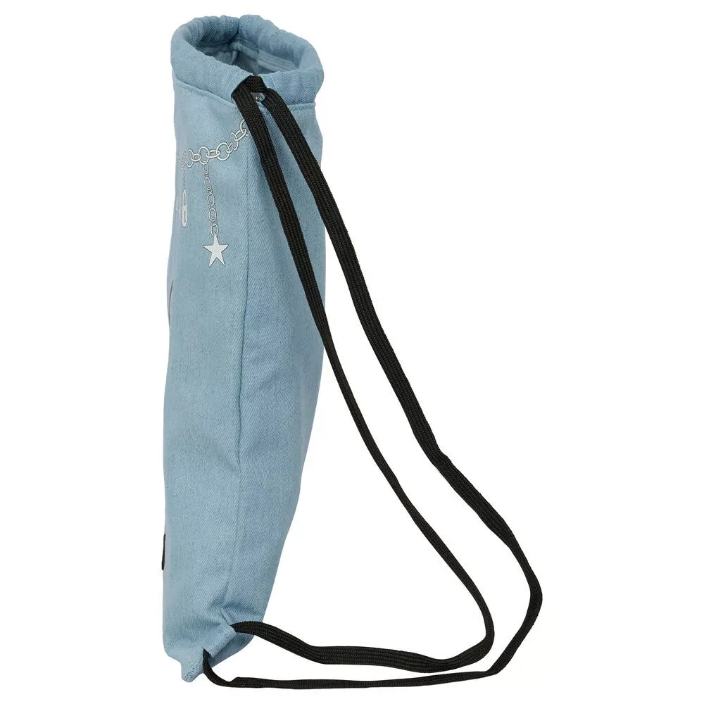Vrecko na prezúvky LOVCI DÉMONOV denim 40cm
