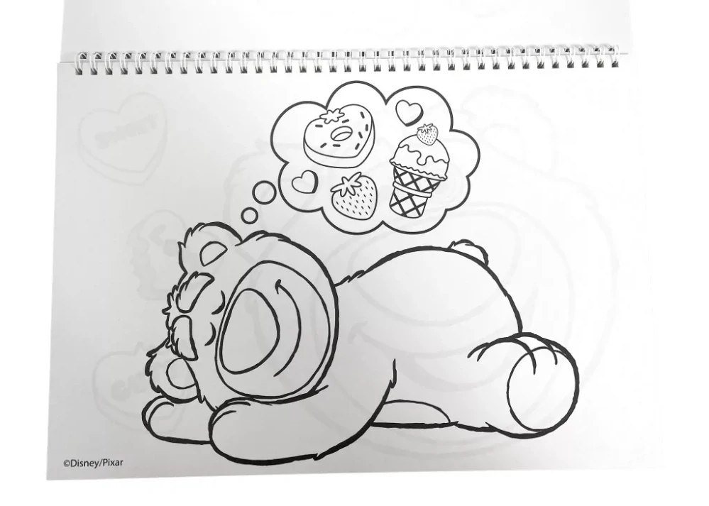 Špirálový skicár + nálepky LOTSO