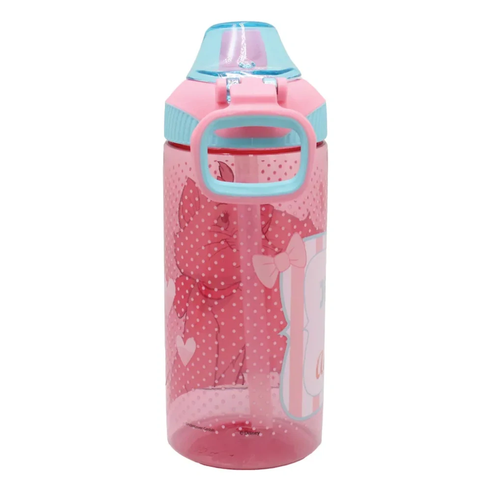 Plastová fľaša MAČIČKA MÁRIA srdiečka (450ml)