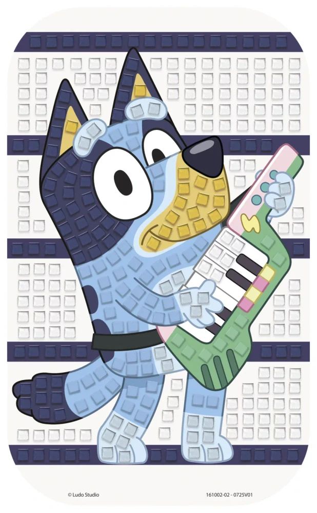 Penová mozaika BLUEY gitara