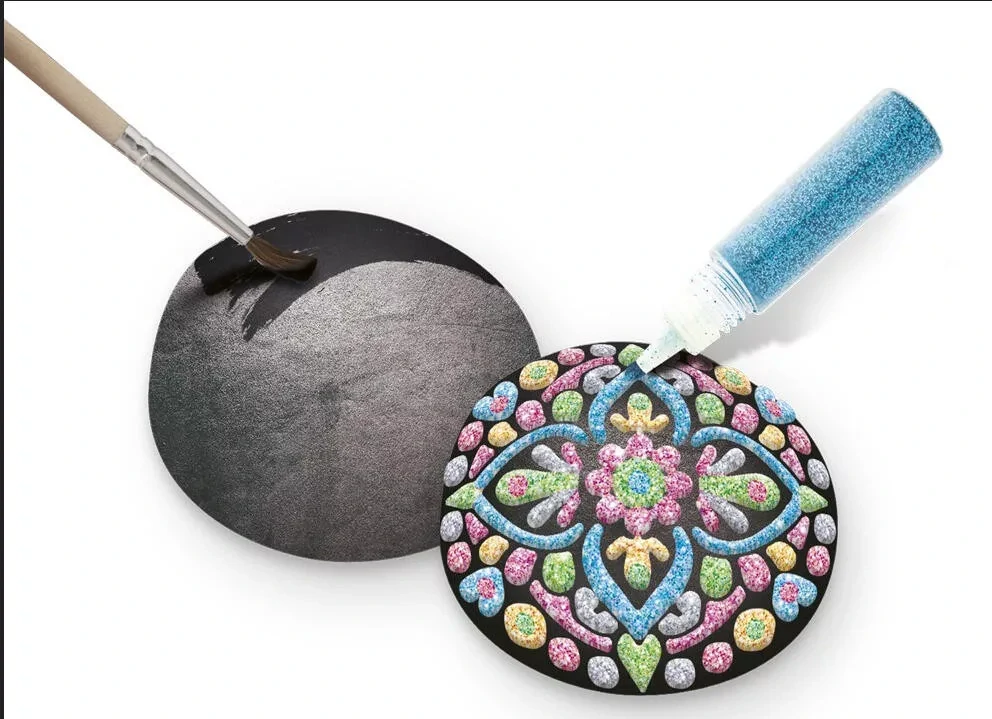 Maľovanie kameňov MANDALA