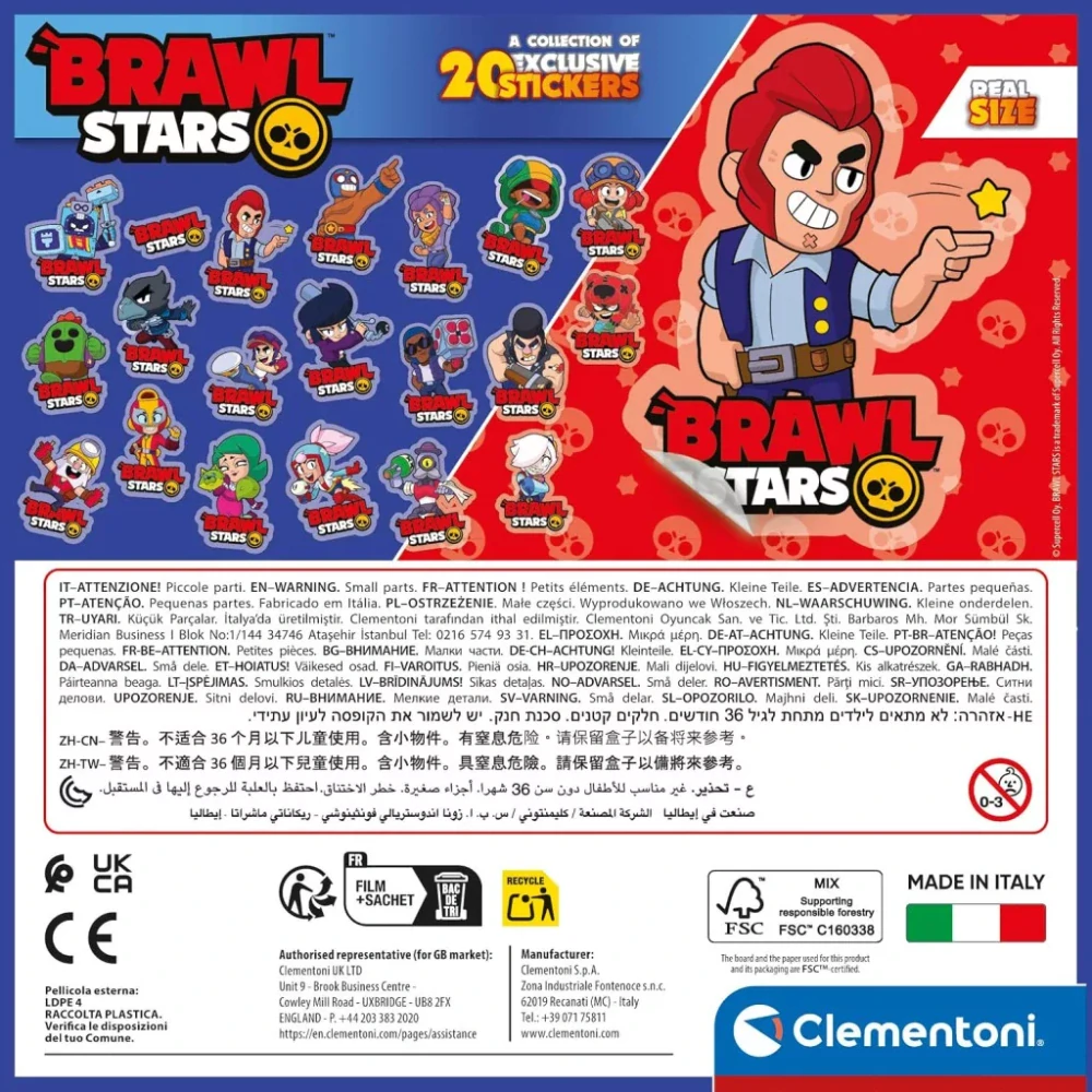 Puzzle 180 dielikov BRAWL STARS fly