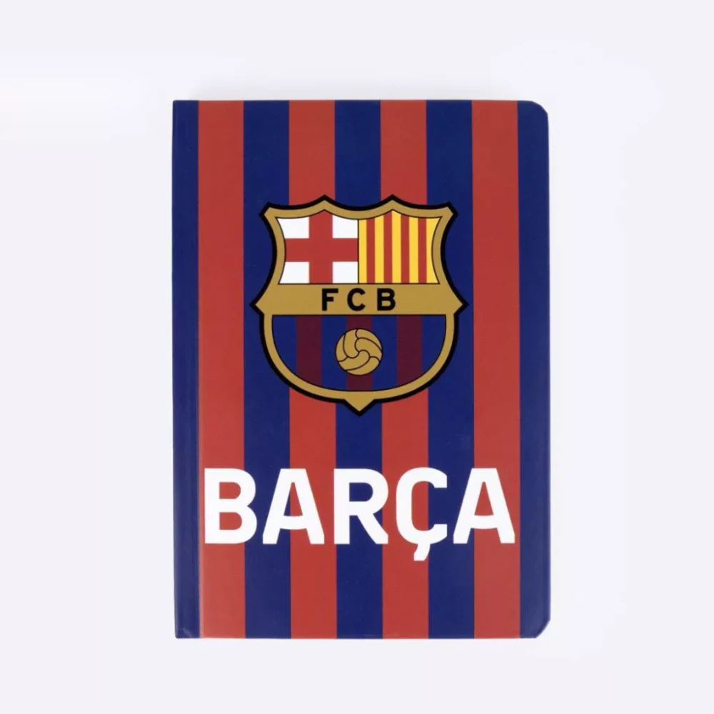 Zápisník s perom FC BARCELONA