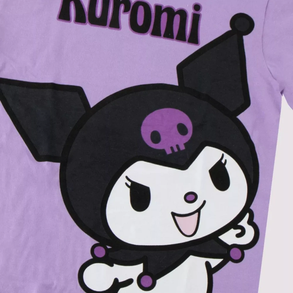 Tričko s krátkym rukávom KUROMI purple - 6r.
