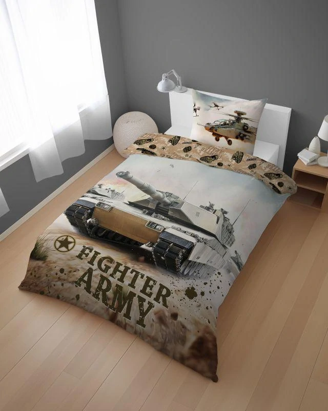 Obliečky 140x200 ARMY TANK