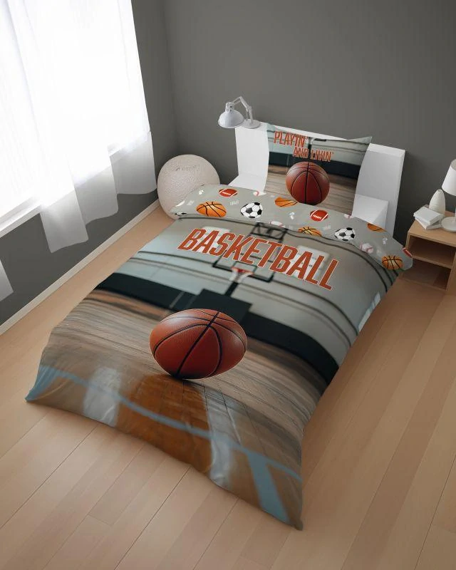 Obliečky 140x200 BASKETBAL lopta