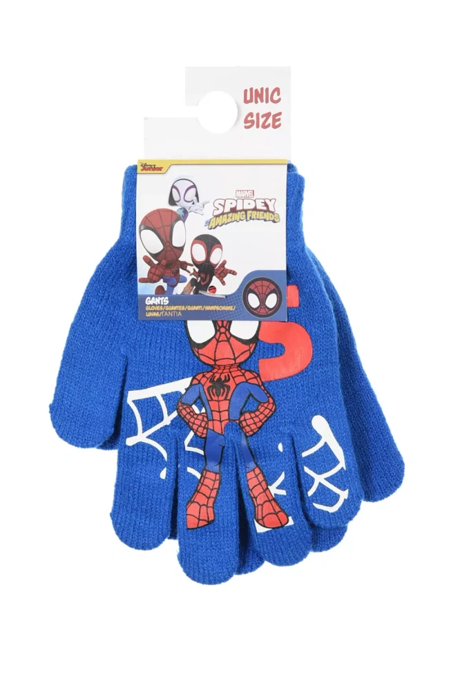 Rukavice SPIDERMAN sieť blue