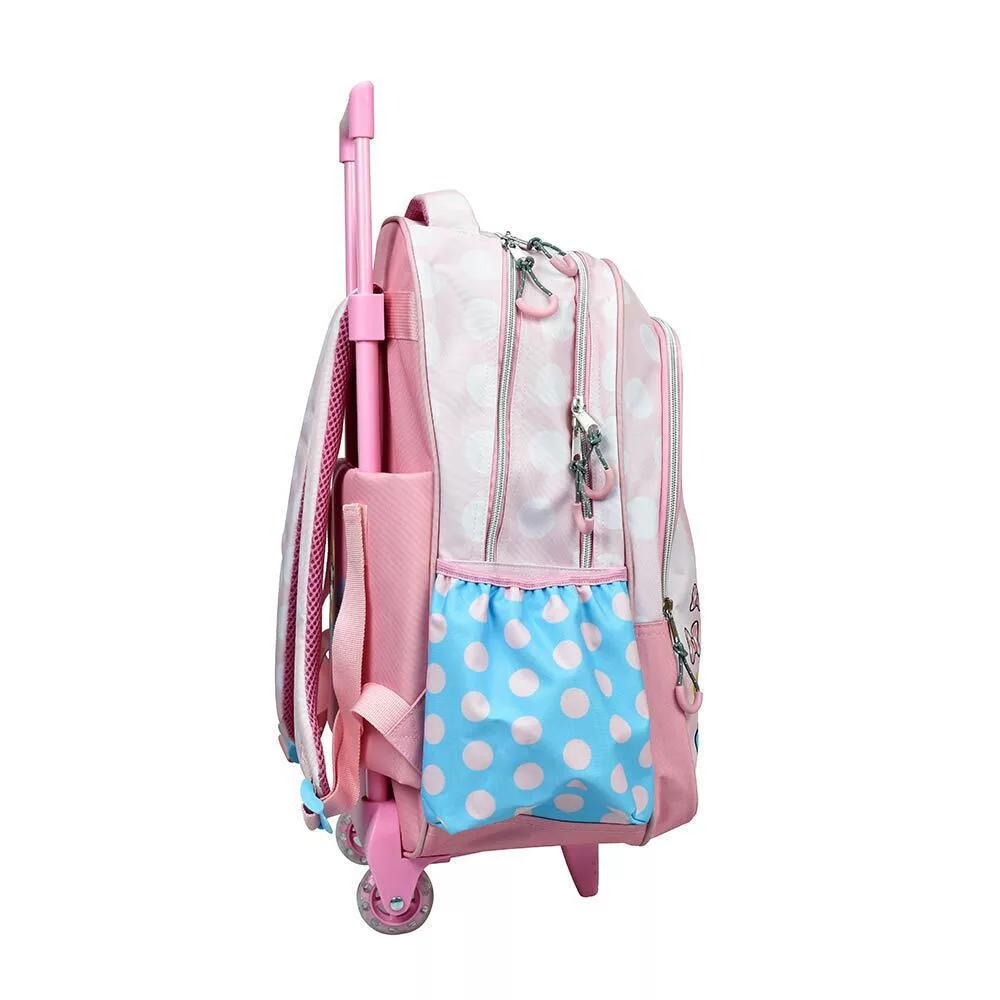 Školská taška na ťahanie MINNIE joy 46cm