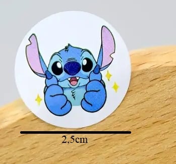 Nálepky LILO A STITCH (500ks)