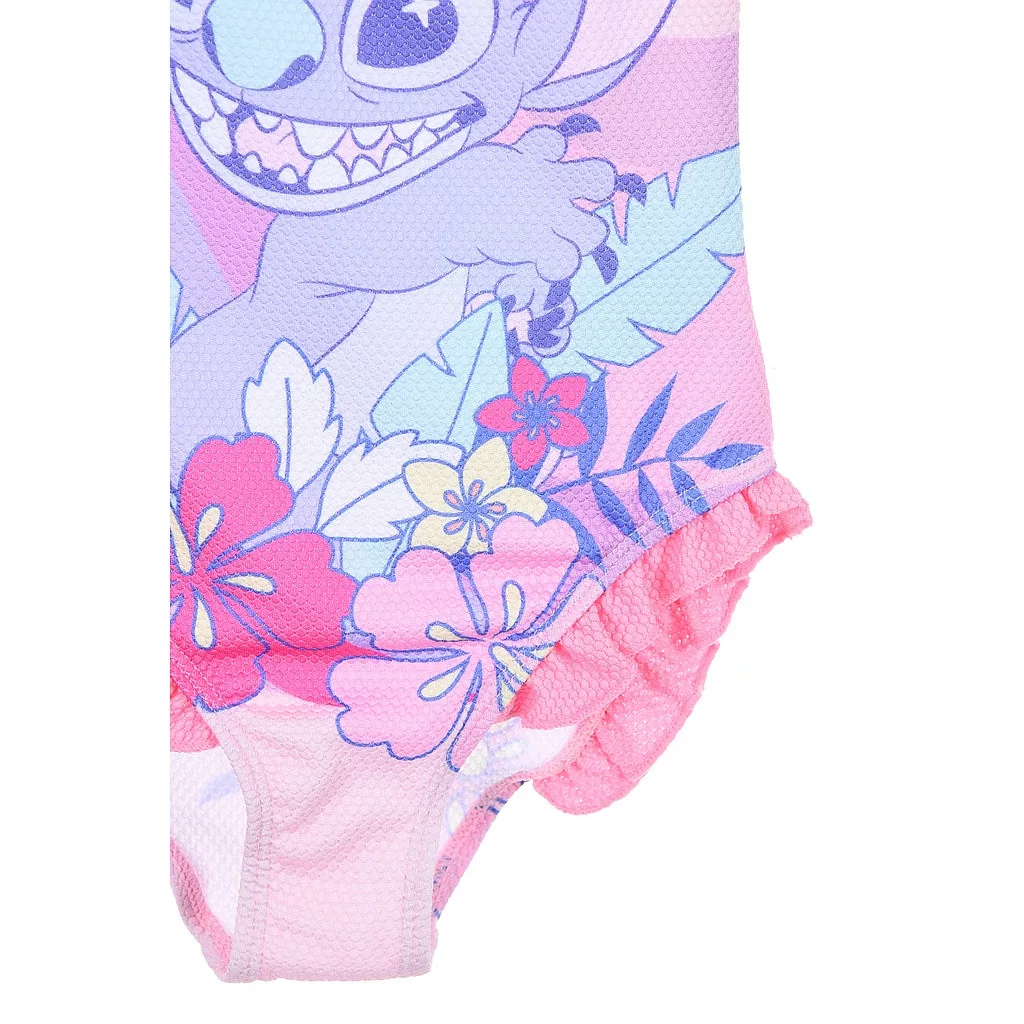Dievčenské plavky LILO A STITCH ružové - 4r.