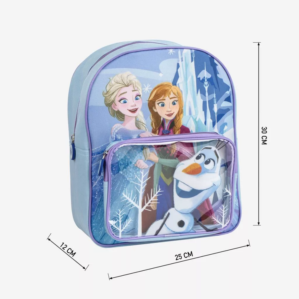 Ruksak FROZEN modrý 30cm