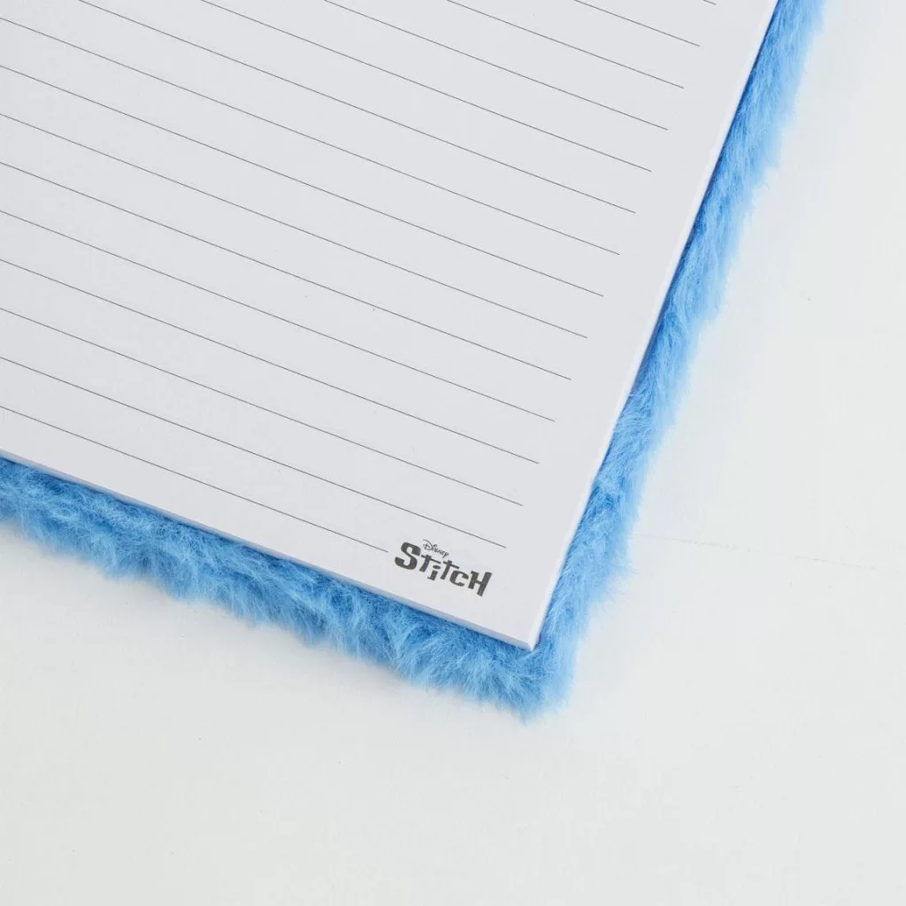 Plyšový notes LILO A STITCH modrý