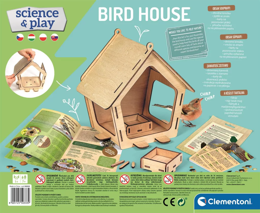 Stavebnica VTÁČIA BÚDKA