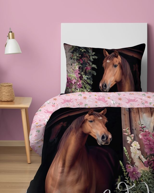 Obliečky 140x200 KÔŇ dobré ráno