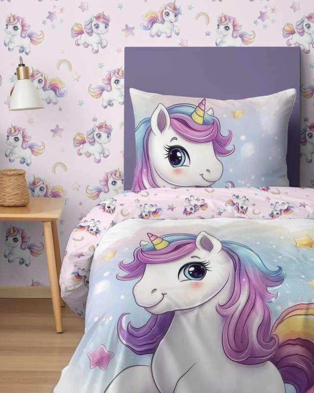 Obliečky 140x200 JEDNOROŽEC believe