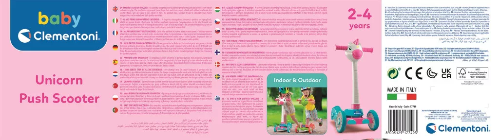 Detská kolobežka JEDNOROŽEC