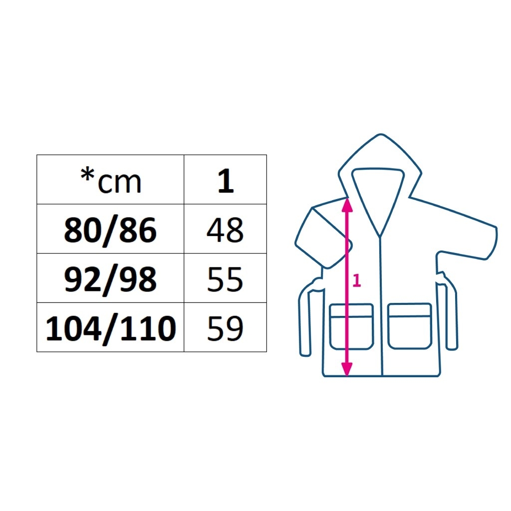 Detský župan NEW BABY beige - 104/110