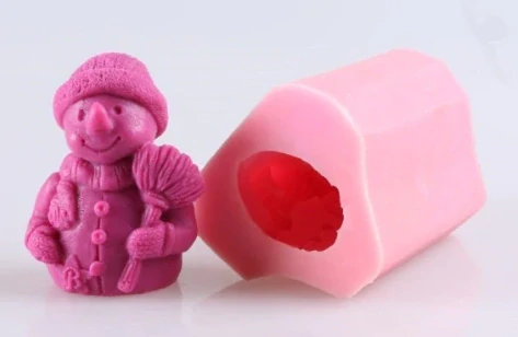 Silikónová forma Snehuliak 3D