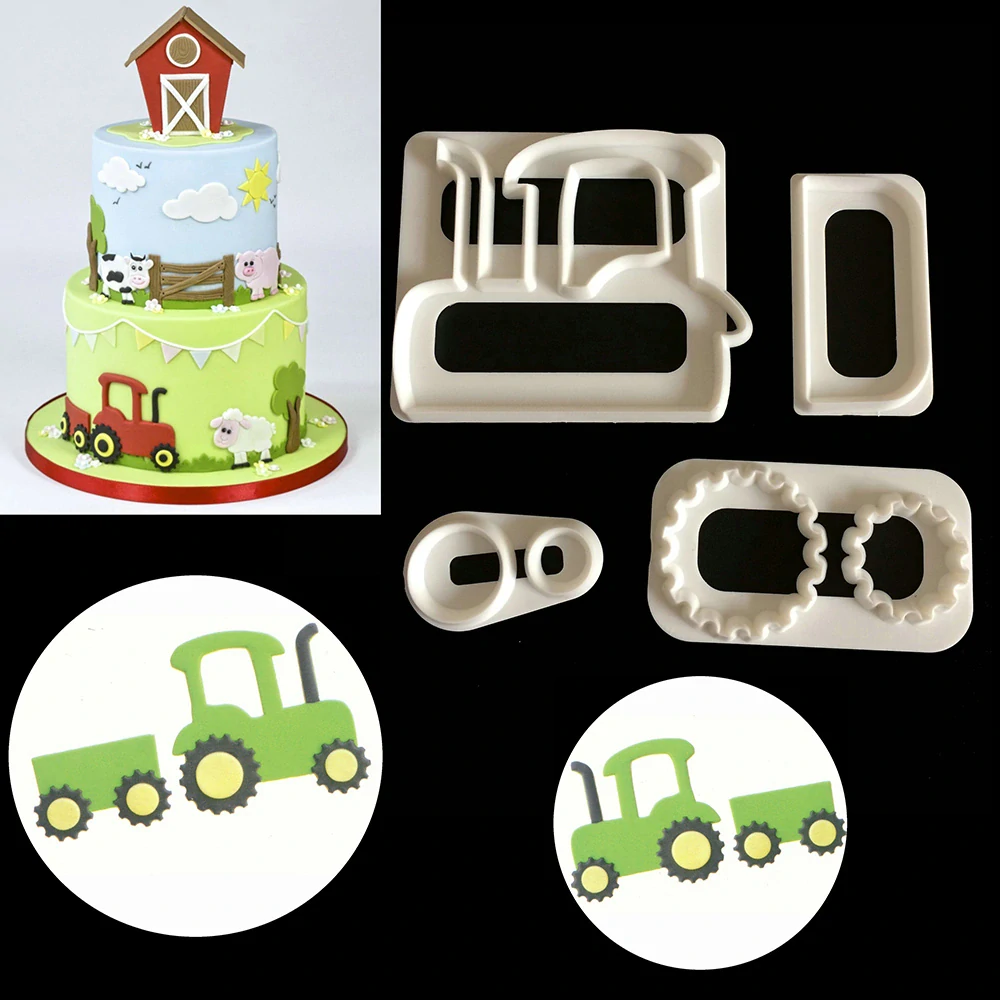 Plastová forma Traktor