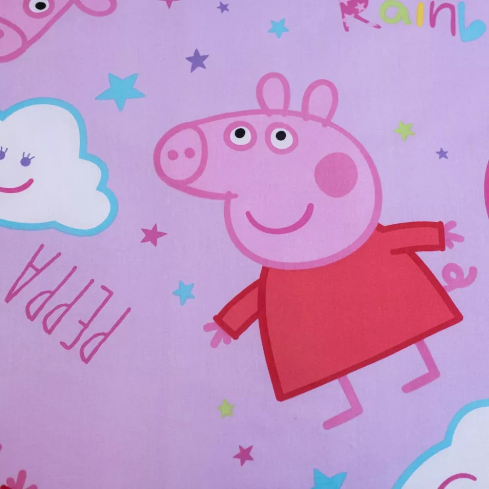 Obliečky 140x200 PEPPA PIG dúha
