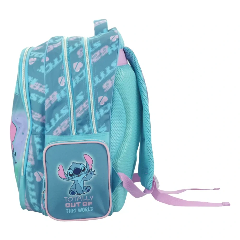 Školská taška LILO A STITCH modrá 42cm