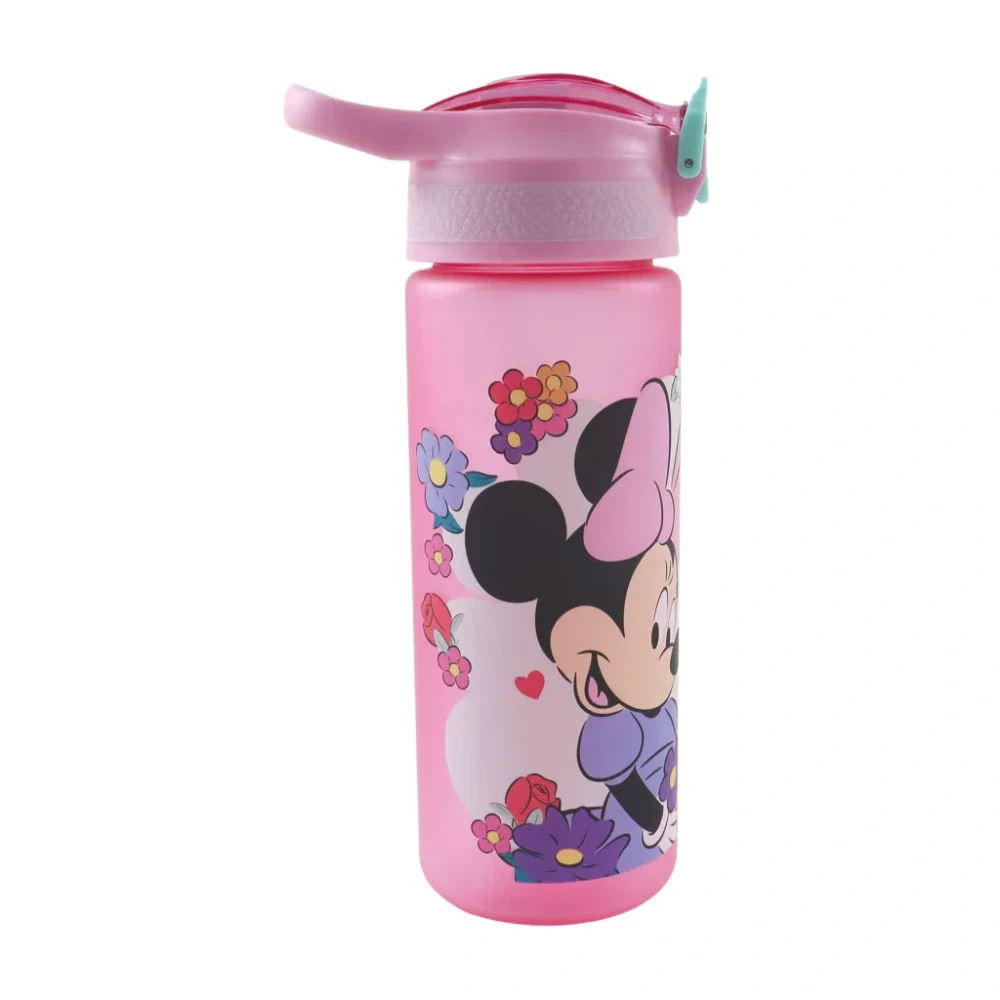 Plastová fľaša MINNIE kvety (600ml)