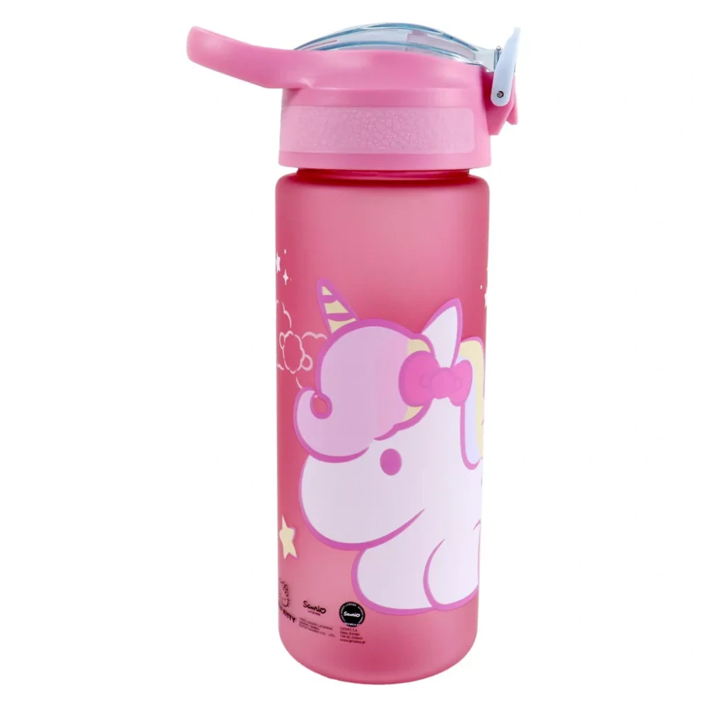 Plastová fľaša HELLO KITTY jednorožec (600ml)