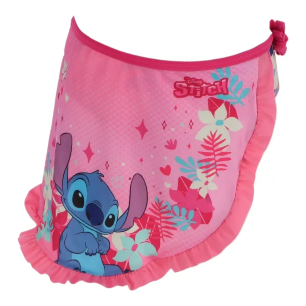Plavky so sukňou LILO A STITCH pink - 5/6r.