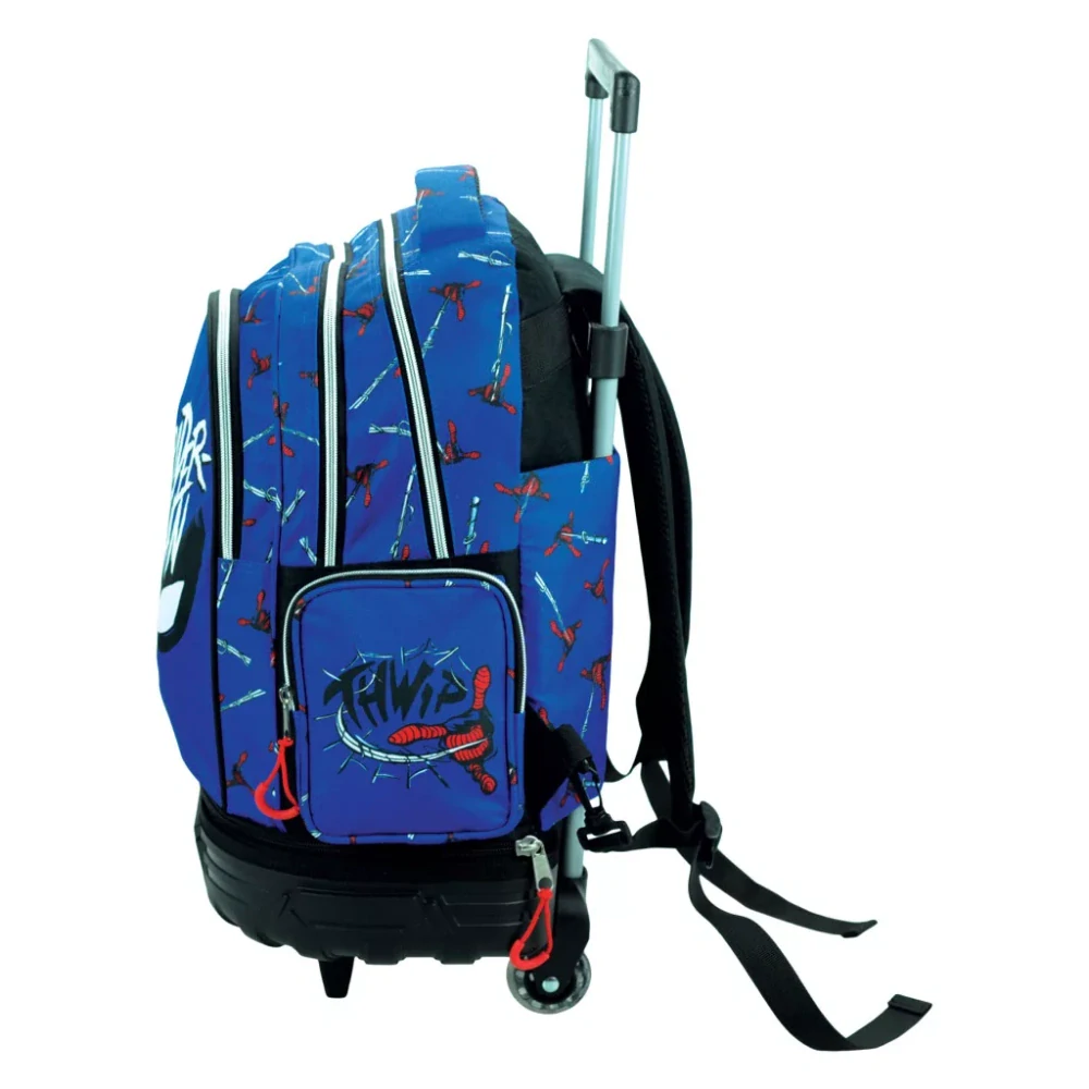 Školská taška na ťahanie SPIDERMAN evergreen 01 42cm