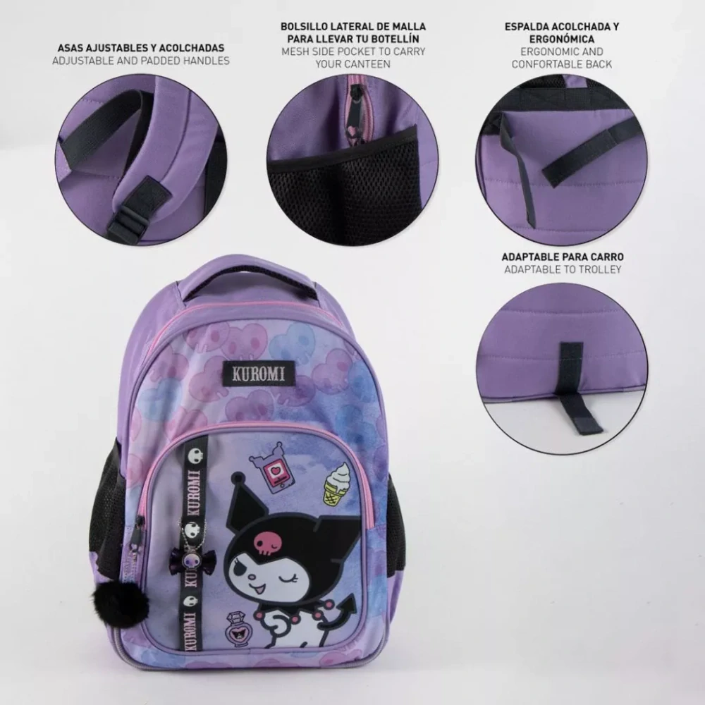 Školská taška KUROMI 42cm