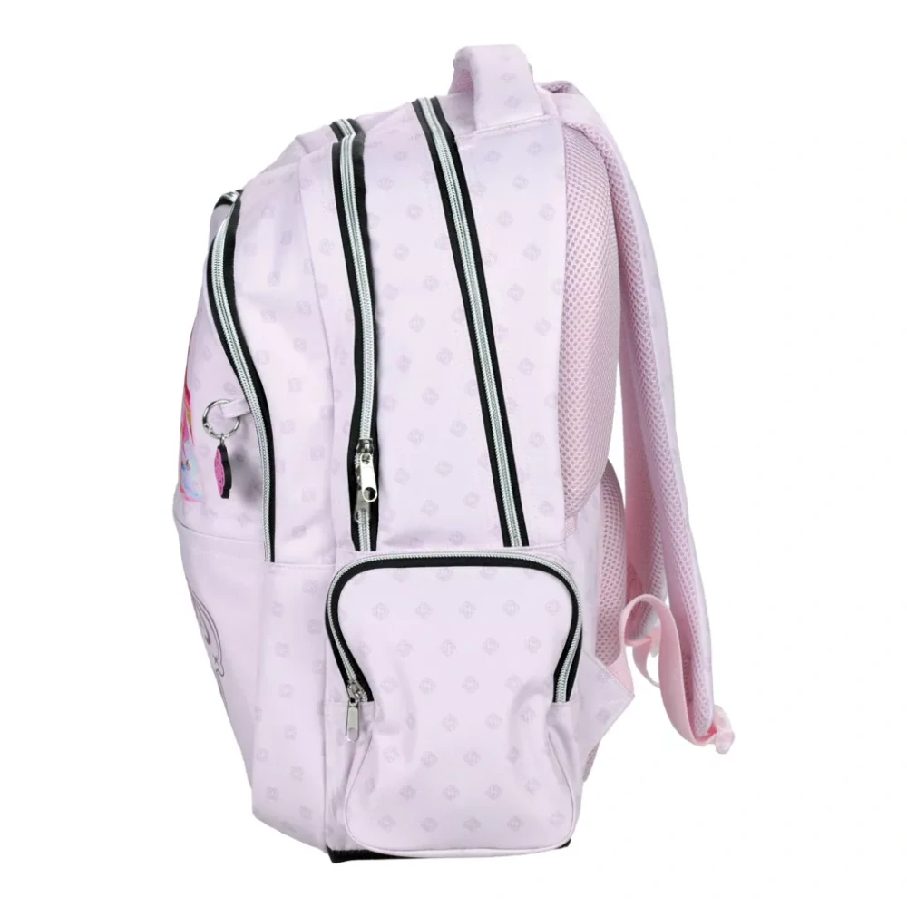 Školská taška LOVCI DÉMONOV pink 46cm