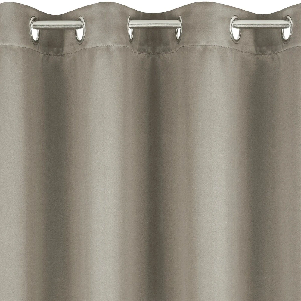 Krátky zatemňujúci záves 140x175 LOGAN cappuccino