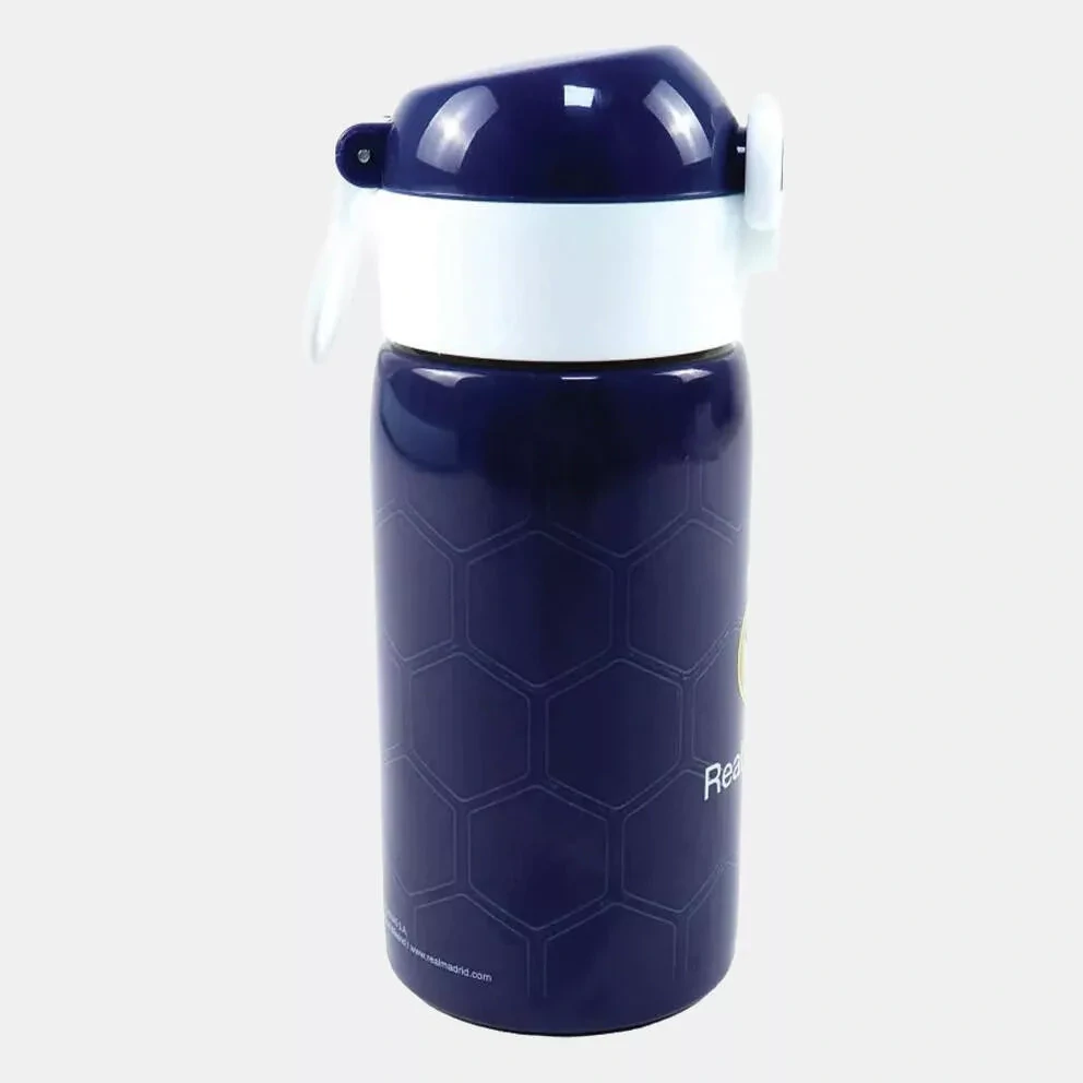 Hliníková fľaša REAL MADRID modrá (500ml)