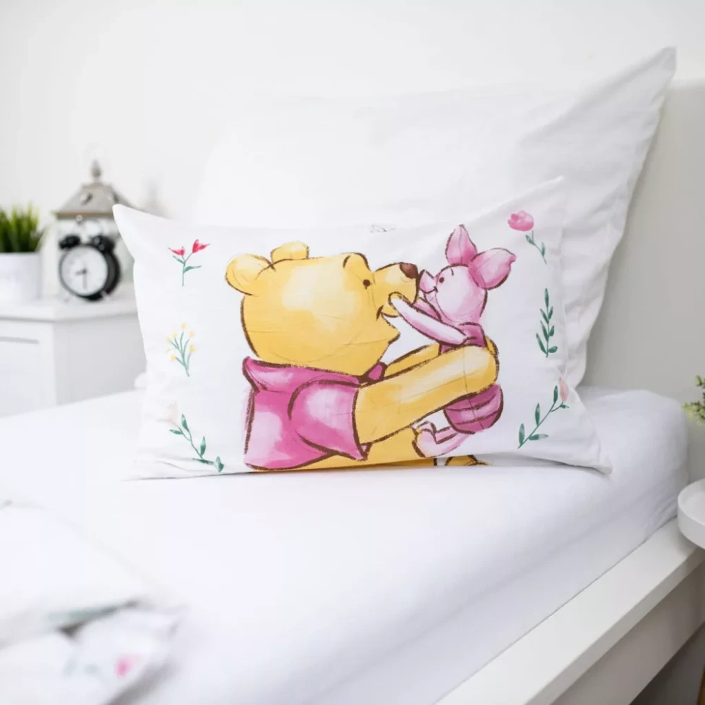 Obliečky do postieľky 100x135 MACKO PU hugs