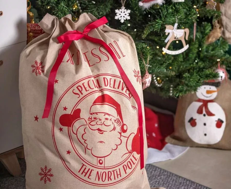 Vianočné vrecko SANTA