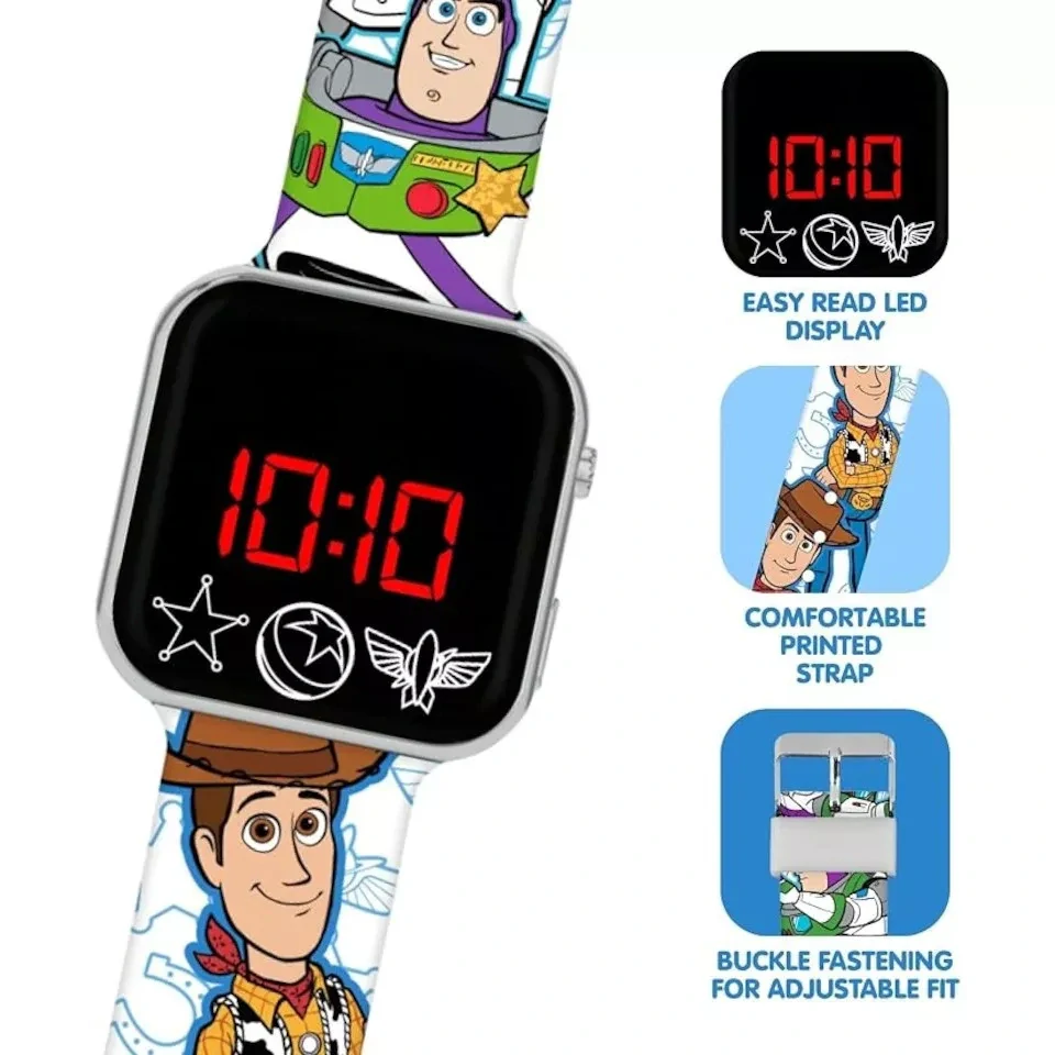Digitálne LED hodinky TOY STORY