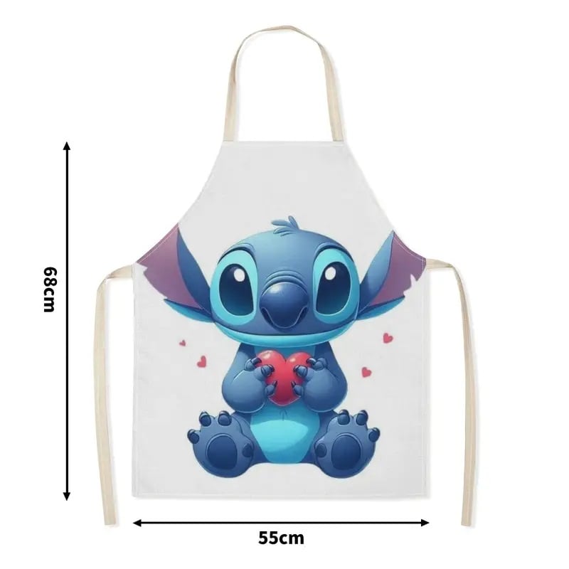 Kuchynská zástera LILO A STITCH srdce
