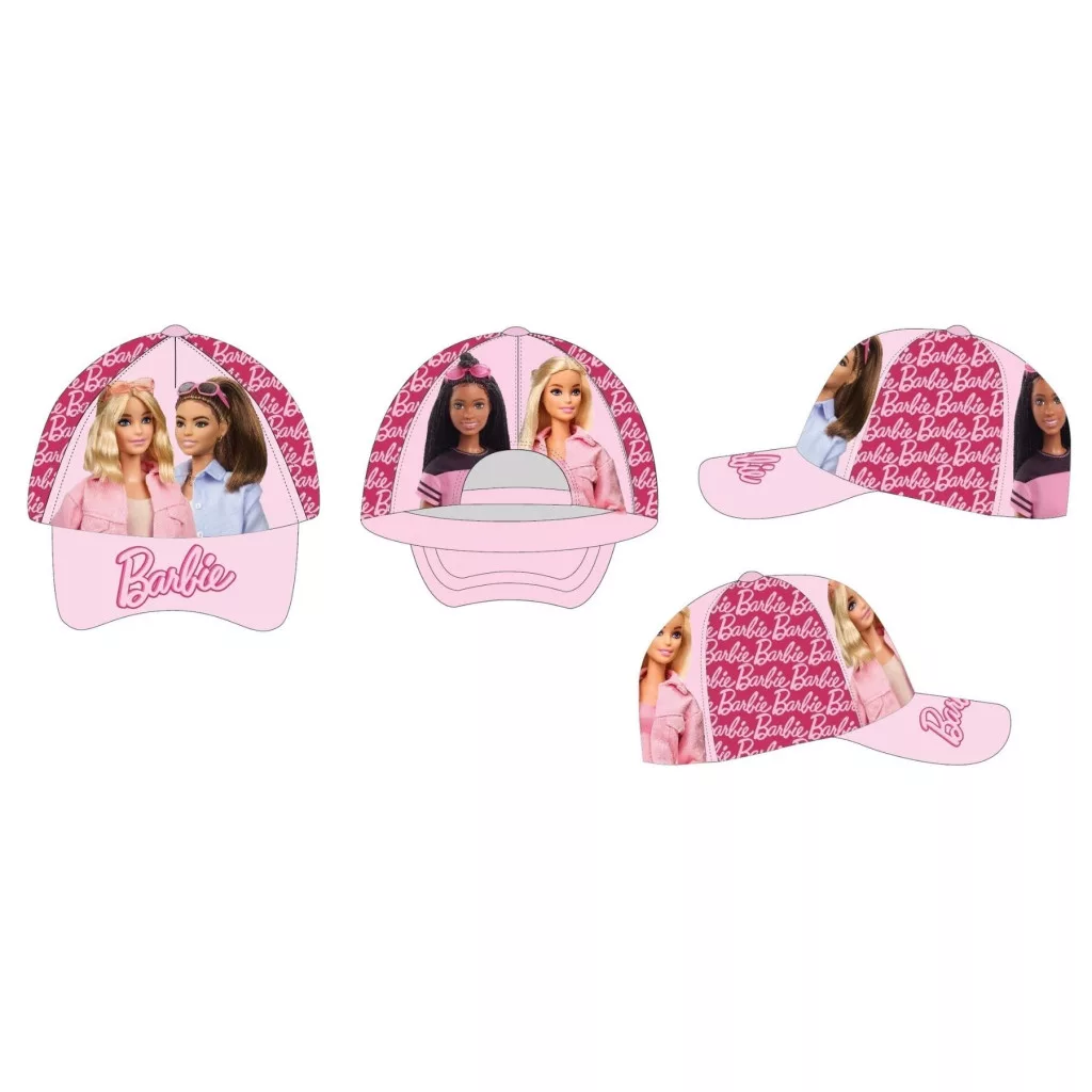 Šiltovka BARBIE ružová - veľ.54
