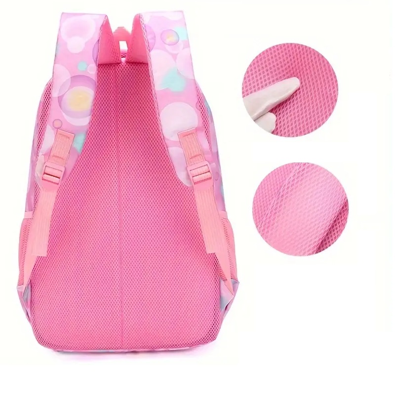 Školská taška BUBLINKY šedá 45cm