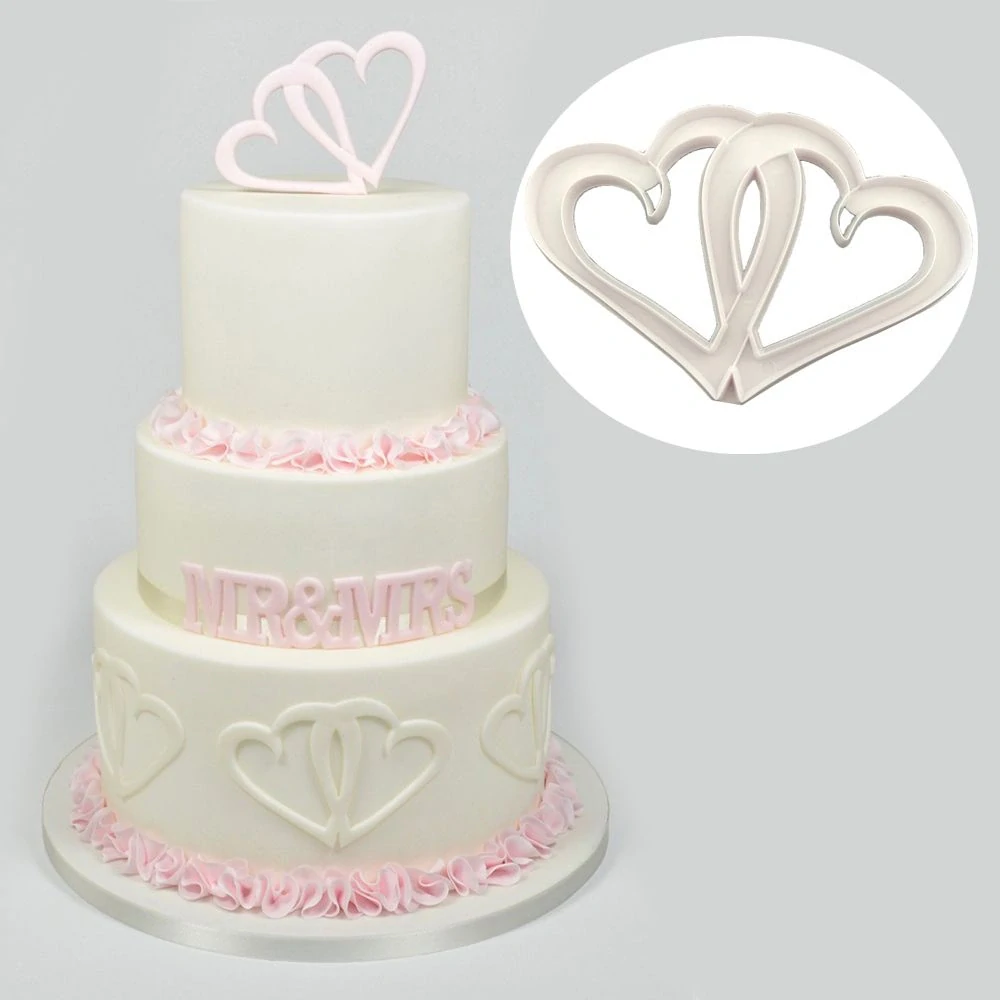 Plastová vykrajovačka Srdcia