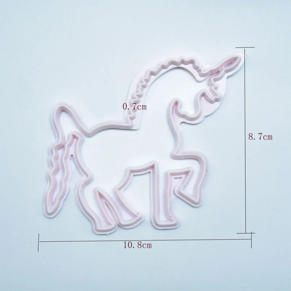 Plastová vykrajovačka Jednorožec