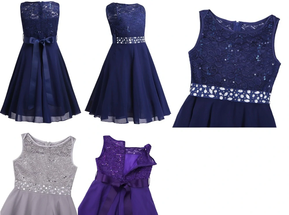 Dievčenské spoločenské šaty model JASMIN 6-16r. - viac farieb